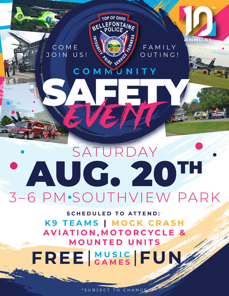 Bellefontaine Police Community Safety Event