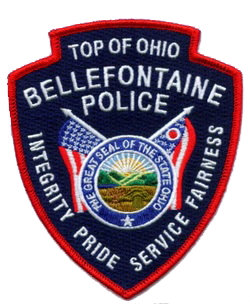Bellefontaine Police Badge