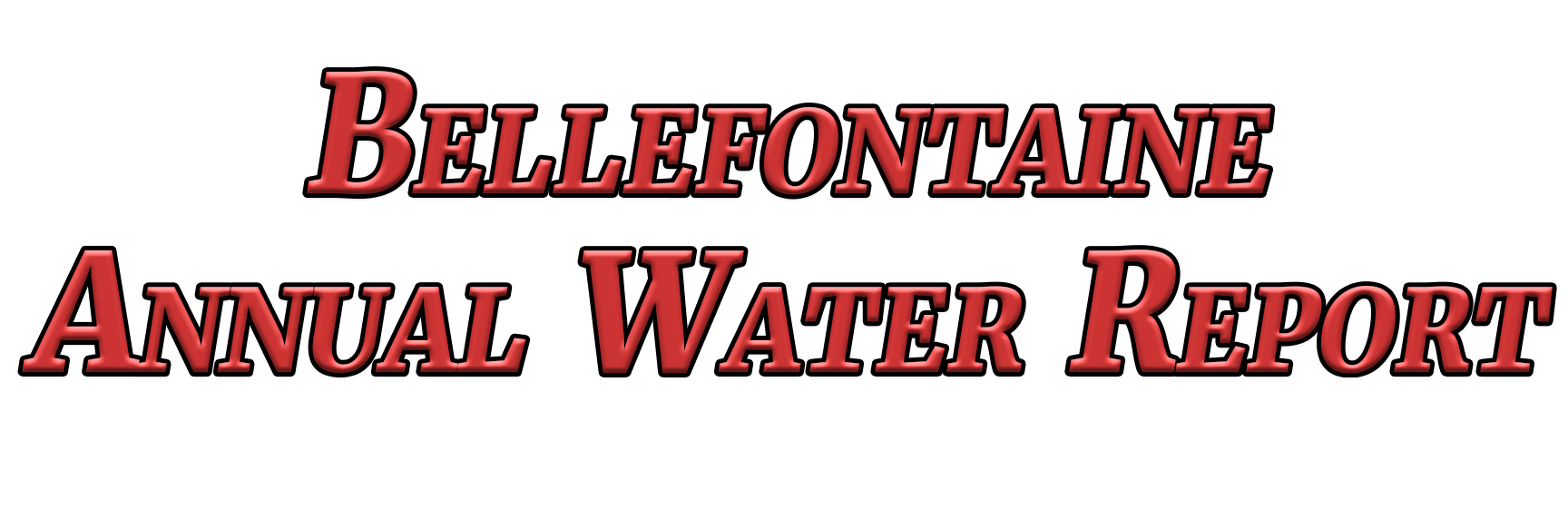 Bellefontaine Annual Water Report