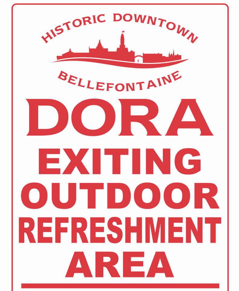 Bellefontaine DORA signs