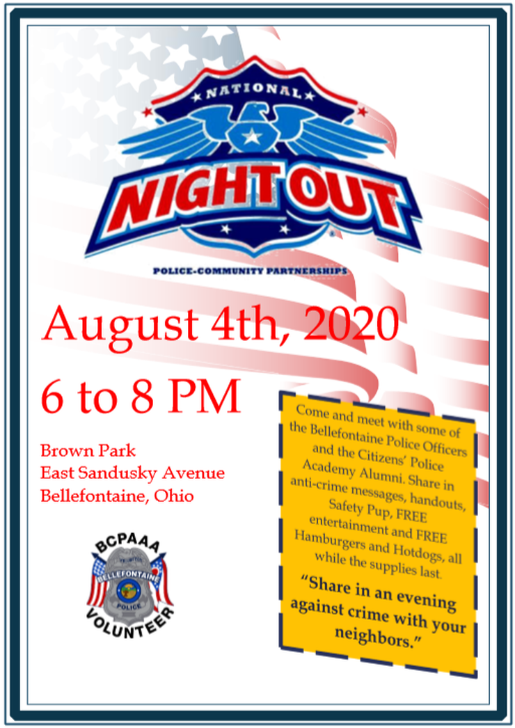 Bellefontaine Police National Night Out